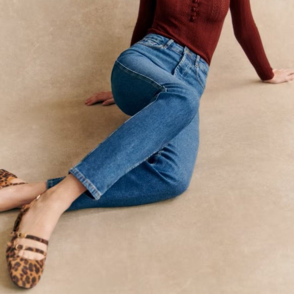 Sezane Brut Sexy Denim Blue - Size 0